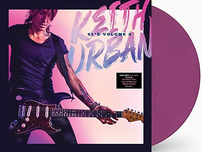 #ad Keith Urban Keith Urban #1#x27;s Volume 2 Limited Edition Grape Colored Vinyl P