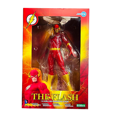 #ad Kotobukiya DC Comics: The Flash 1 6 Scale ArtFX Statue New