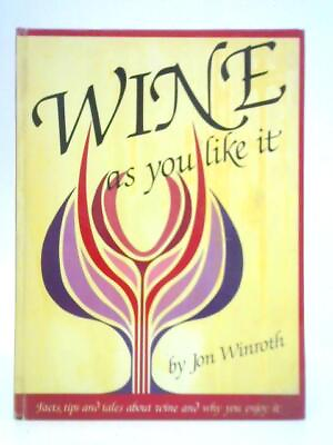 #ad Wine As You Like It Jon Winroth 1981 ID:26185