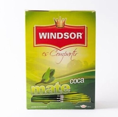#ad Windsor Té Mate 100% Natural 100 Sobrecitos Tea Mate 100 Sachets