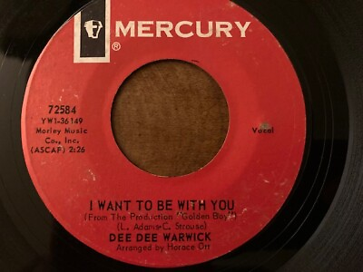 #ad Dee Dee Warwick quot;I Want To Be With You Lover#x27;s Chantquot; 45 Single