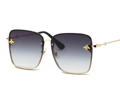 #ad Sunglasses Luxury Fashion Women Oversized Designer Brand Party Glasses Square