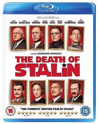 #ad The Death of Stalin Blu ray Jason Isaacs Steve Buscemi UK IMPORT