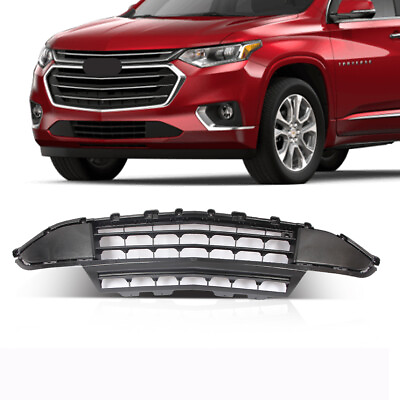 #ad Front Lower Grille For 2018 2020 Chevrolet Traverse Matte Black GM84402021