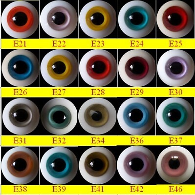 #ad Sale Doll Eyes DIY 1 3 1 4 BJD SD Doll Eyes 16mm Glass eyeball Varies eye beads