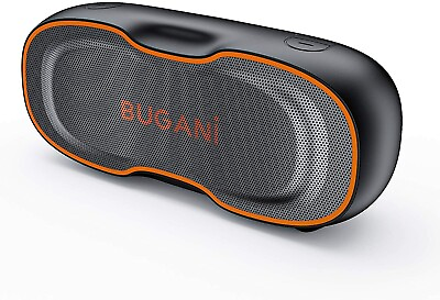 #ad Bugani Portable Bluetooth Speakers Stereo Sound Built in Mic for Travel Hiking