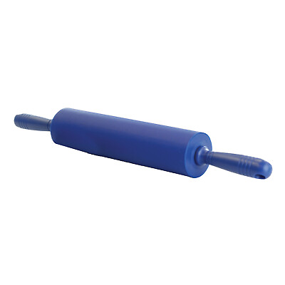 #ad Better Houseware Silicone Rolling Pin Blue 615 B Use For Rolling Dough