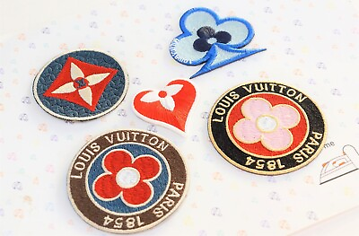 #ad NEW IV Poker louis vuitton embroidery patch iron on 5pieces