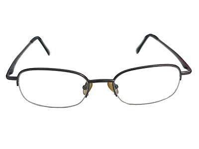 #ad Carvaggio Mens Eyeglass Optical Frames Rocco Gun Metal Size 53 19 145
