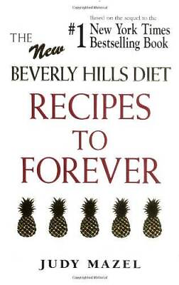 #ad The New Beverly Hills Diet Recipes To Forever Paperback By Mazel Judy GOOD