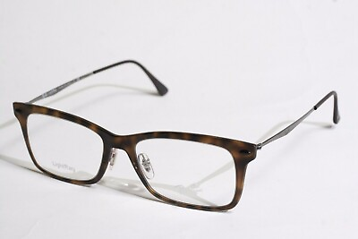 #ad New Ray Ban Light Ray Eyeglasses 7039 5200 Tortoise Brown 53 18 140