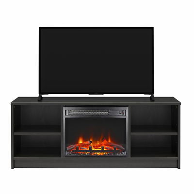 #ad ELECTRIC FIREPLACE TV STAND for TVs up to 55quot; Entertainment Console Heater