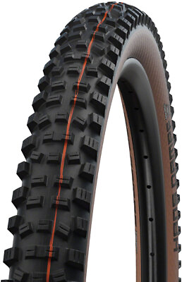 #ad Schwalbe Hans Dampf Tire 29 x 2.6 Tubeless Folding Black Bronze Evolution Line