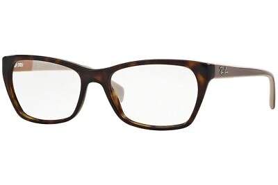 #ad New Ray Ban Designer Reading Glasses RX5298 5549 51 Havana Tortoise Brown 51mm