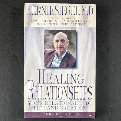 #ad Healing Relationships Life amp; Creation By Bernie Siegel Audio Book Cassette Tape