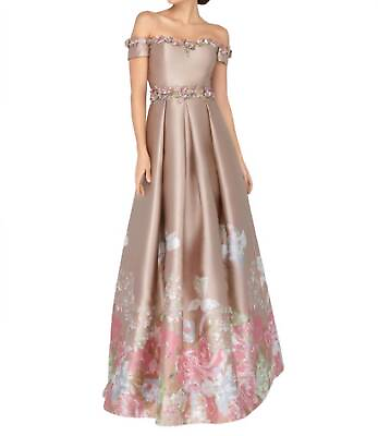 #ad Terani Couture Off Shoulder Gown for Women Size 8