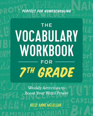 #ad The Vocabulary Workbook for 7th Grade: Weekly Activities to Boost Your Word...