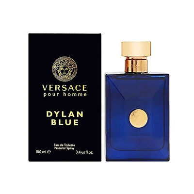 #ad New Versace Dylan Blue pour homme cologne for men EDT 3.3 3.4 oz 100 ml in Box