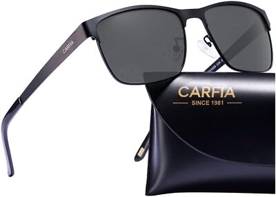 #ad #ad CARFIA Metal Mens Sunglasses Polarized UV400 Protection for Driving Fishing