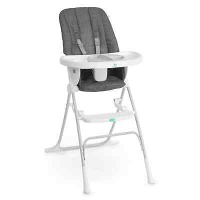 #ad Ingenuity Sun Valley Compact Folding High Chair – Gray