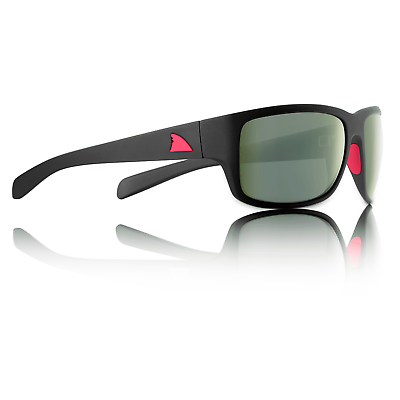 #ad Redfin Polarized Amelia Sunglasses MBlack Frame Shallow Mirror Polarized: 1503