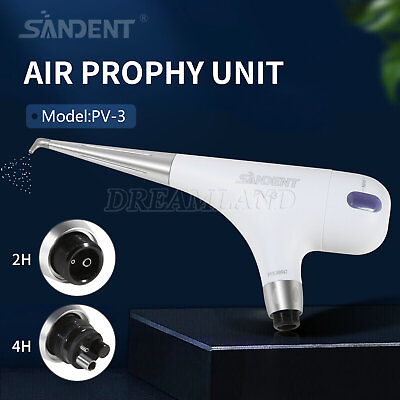 #ad Dental Hygiene Air Jet Prophy Polishing AIR FLOW Polisher Handpiece 4 Holes