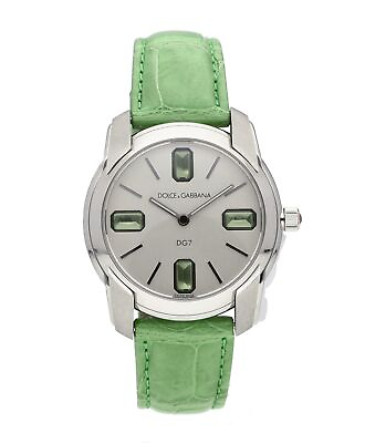 #ad Dolce amp; Gabbana DG7 Green 34mm Quartz Ladies Watch WWFE2SXSDGAV0234