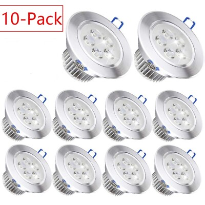 #ad 10 Pack LED Ceiling Light Downlight Spotlight Recessed Lighting Fixture 85 265V
