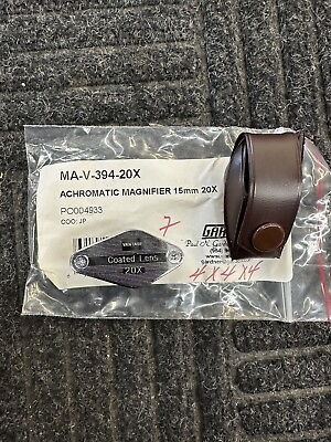 #ad Donegan Optical Vantage Series Achromatic Magnifier V 394 20X NEW FREE SHIP