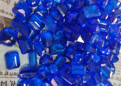 #ad 220 cts Top Color Natural Blue Tanzanite Lot Loose Gems Tanzania CERTIFIED R