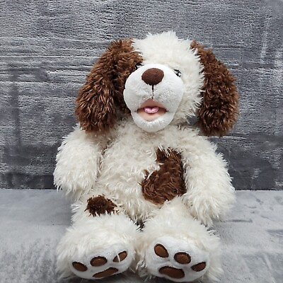 #ad Build A Bear Pets Beagle Puppy Dog Spotted Plush Doll Brown White Unstuffed BABW