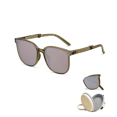 #ad Carry Polarized Mini Folding Sunglasses Women Polarized UV Protection Trendy ...