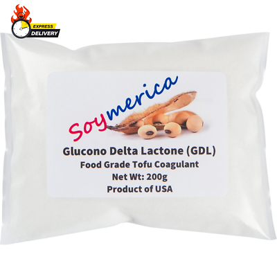 #ad Tofu Coagulant 200G Premium Glucono Delta Lactone GDL . Food Grade. 100% Prod