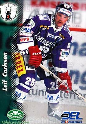 #ad 1999 00 German DEL #65 Leif Carlsson
