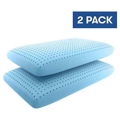 #ad Serta Cloud Comfort Memory Foam Bed Pillow Standard 2 Pack
