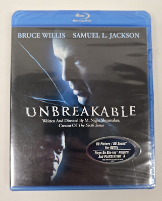 #ad NIB Unbreakable Blu ray 2000