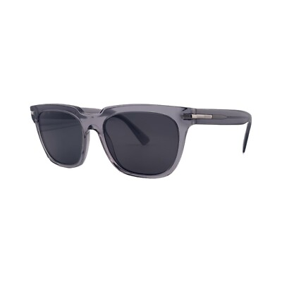 #ad PRADA PR 04YS Transparent Gray Sunglasses 56mm 19mm 150mm 08U 08G $165.00