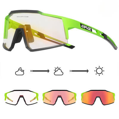 #ad Photochromic Glasses Sports Cycling Sunglasses UV400 Outdoor Bicycle Goggles