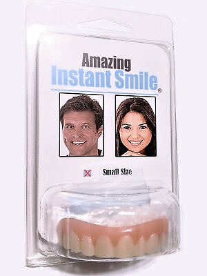 #ad Amazing Instant Smile Cosmetic Novelty Secure Teeth Medium Size Fits Most