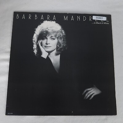 #ad Barbara Mandrell In Black And White LP Vinyl Record Album