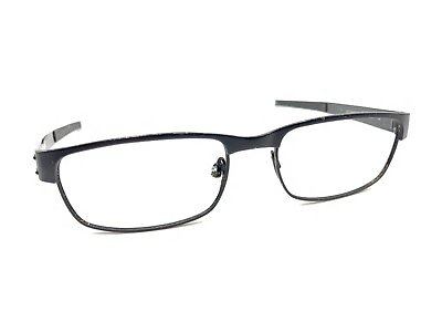 #ad Oakley Metal Plate OX5038 0555 Matte Black Eyeglasses Frames 55 18 140 Men Women