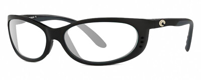 #ad Costa Del Mar FATHOM Designer Reading Glasses Matte Black Oval 61mm