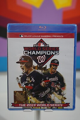#ad World Series 2019 Champions Washington Nationals Blu ray Baseball NEW