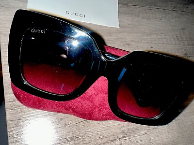 #ad authentic gucci sunglasses women oversized