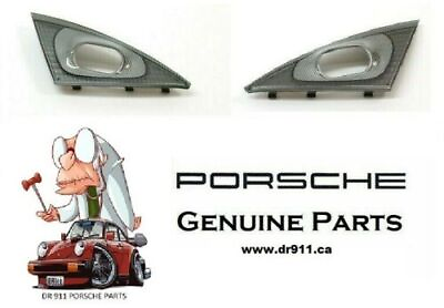 #ad Porsche Headlight assembly Corner Trim Left Right Side set Of 2 OER