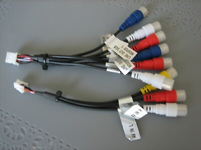 #ad Jensen Original Pre Amp In amp; A V In RCA Cable for CAR1000 CAR8000