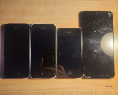 #ad Lot Of Smartphones For Repair IPhone 4 5 Se amp; Xiaomi Repair Kit Included