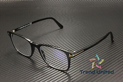#ad Tom Ford FT5831 B 001 Plastic Shiny Black 51 mm Men#x27;s Eyeglasses