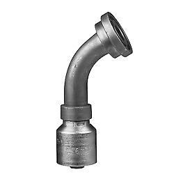 #ad 1.1 4quot; Hose X 1.1 4quot; Code 61 Flange 45° Degree Hydraulic Fitting