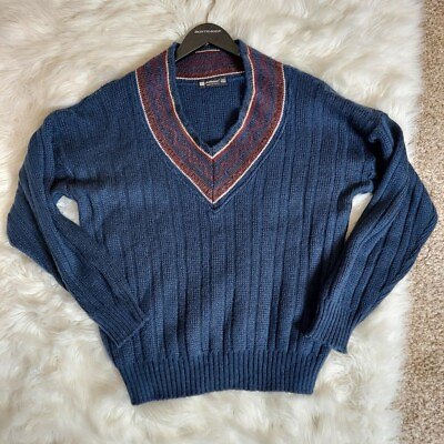 #ad St Michael wool blend V neck sweater